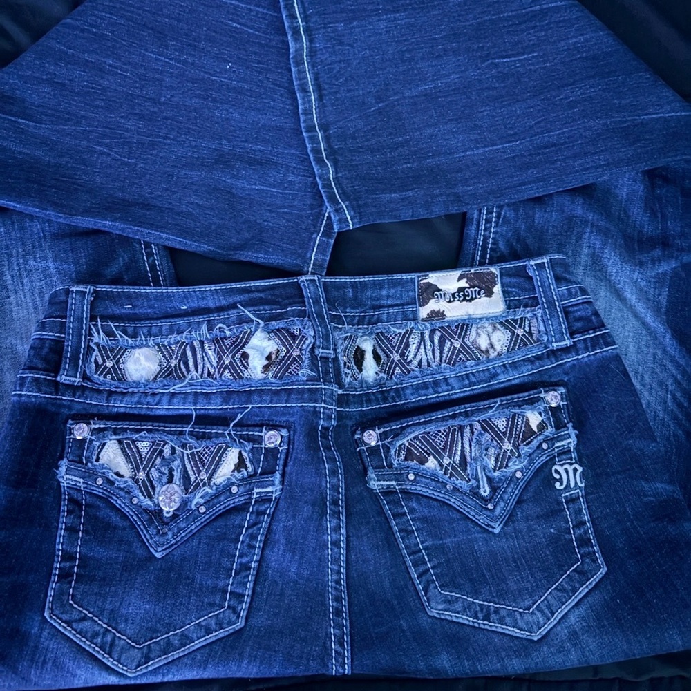 Miss Me Women's Dark Blue Boot Cut Jeans